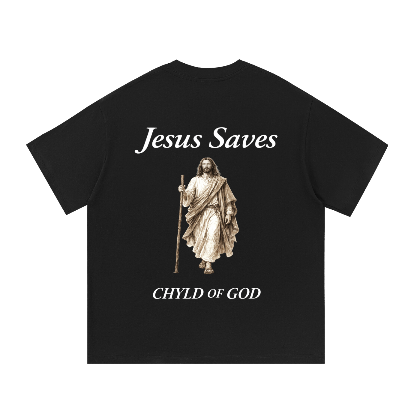 JESUS SAVES Cotton T-Shirt