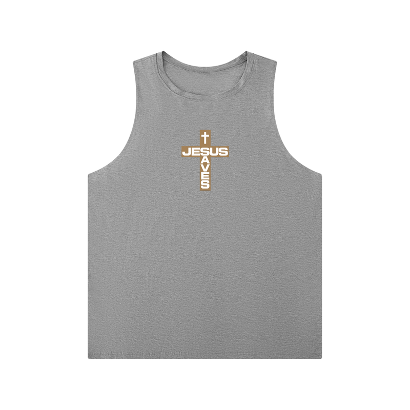 Jesus Saves Cross Tank Top