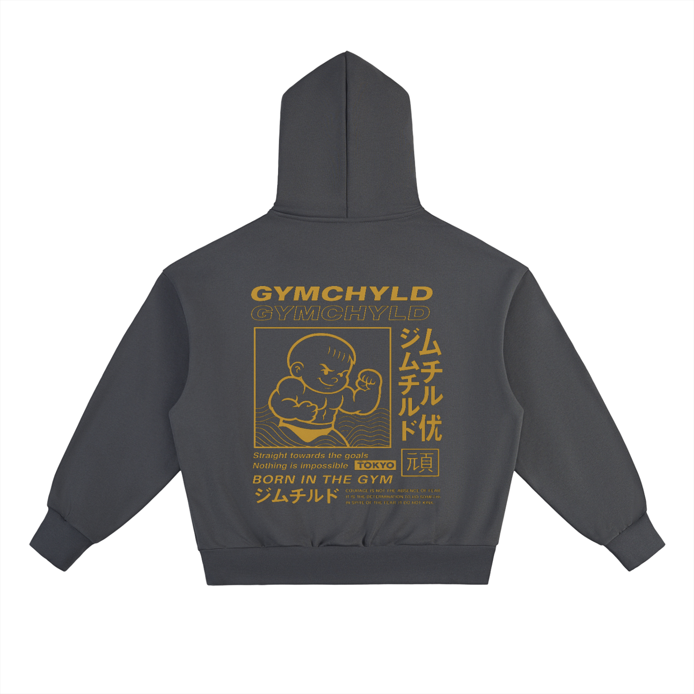GymChyld "Tokyo Drift" Essential Heavyweight Hoodie
