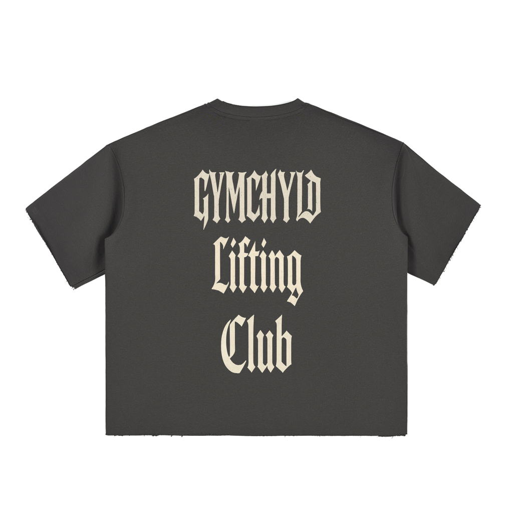 GymChyld "Lifting Club" Oversized T-Shirt