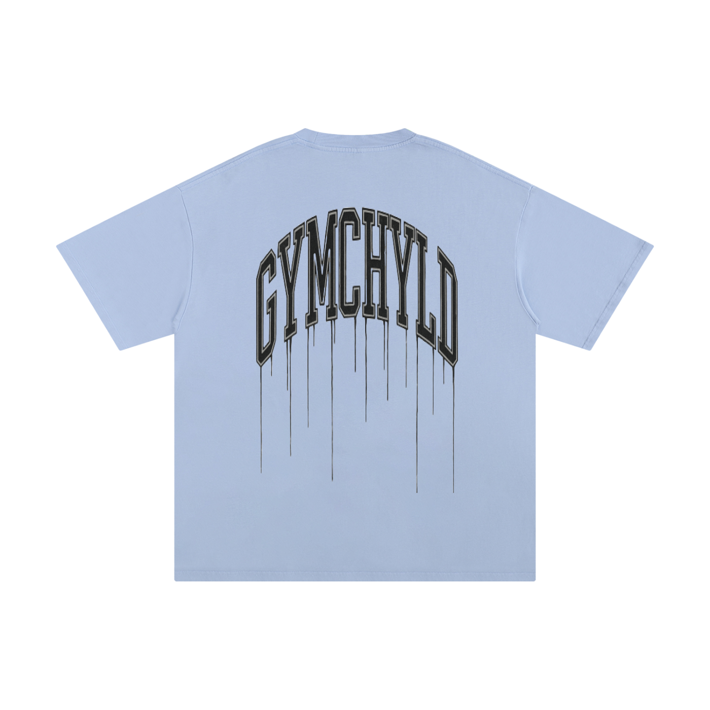 GymChyld Shadow Series T-Shirt Arch Print Back