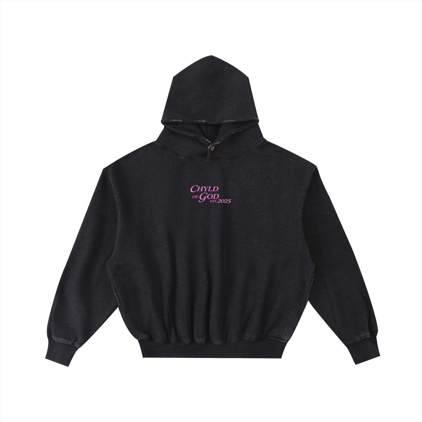 Romans 8:38-39 Washed Fleece Hoodie