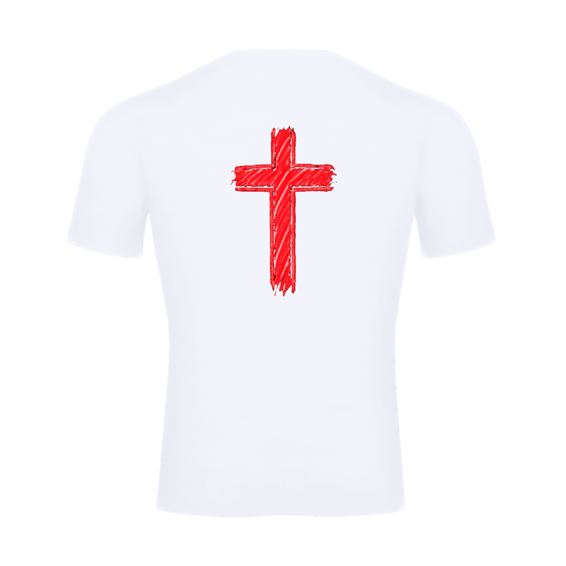 I Love Jesus White Compression Shirt