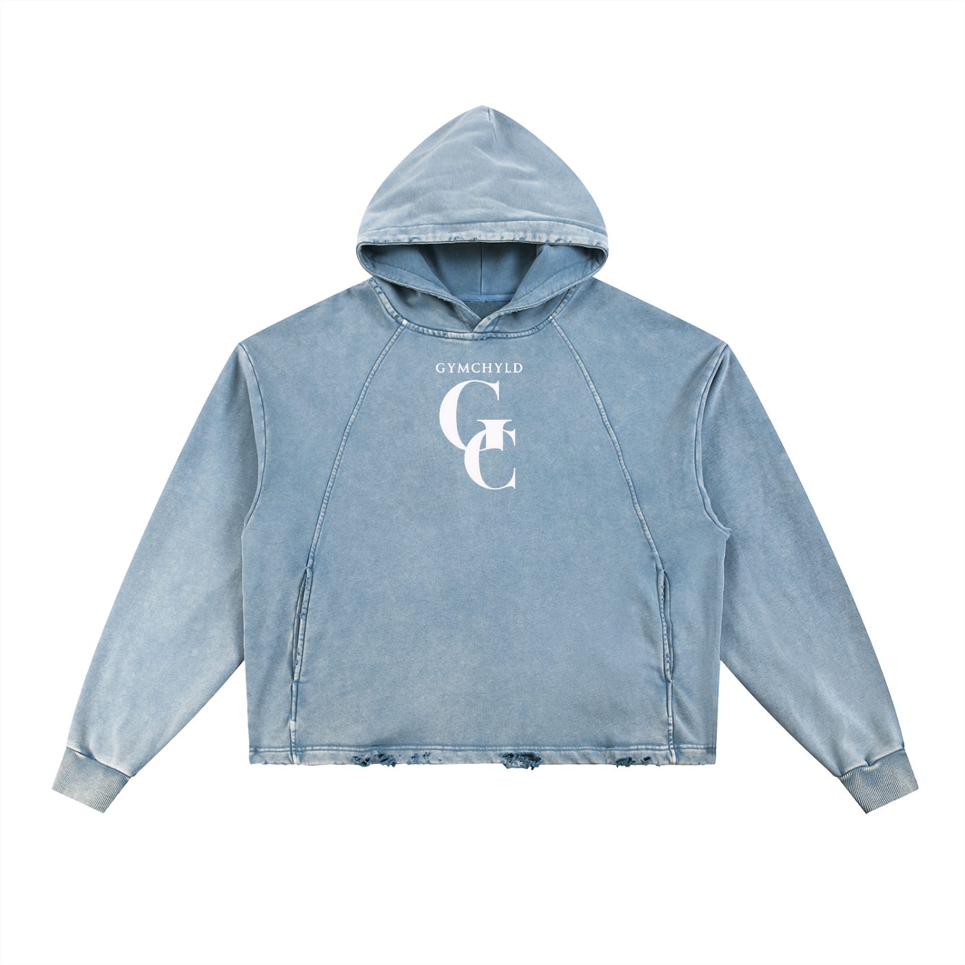 GymChyld "War" Vintage Washed Heavyweight Hoodie