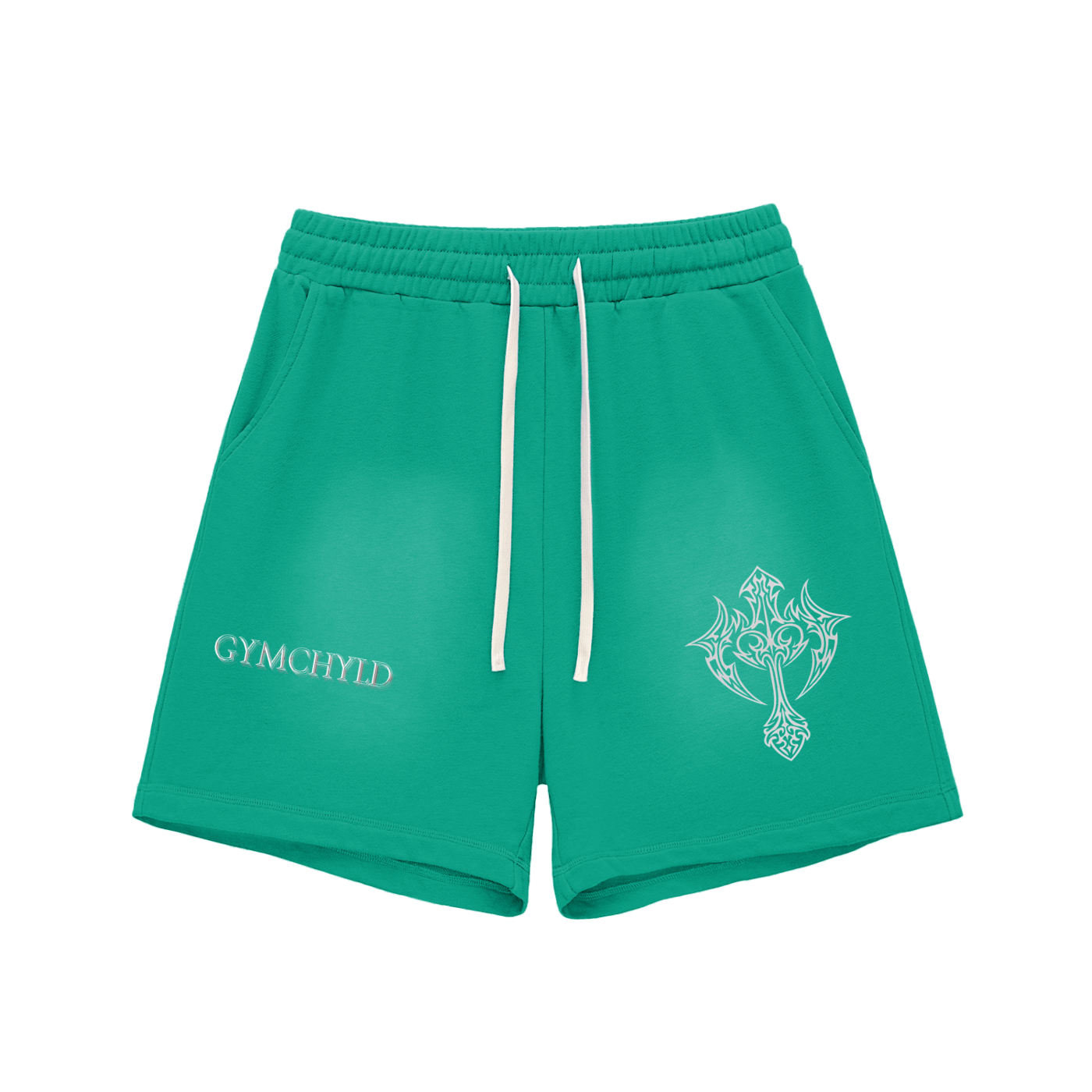 GymChyld "Faith" Cross Gym Shorts