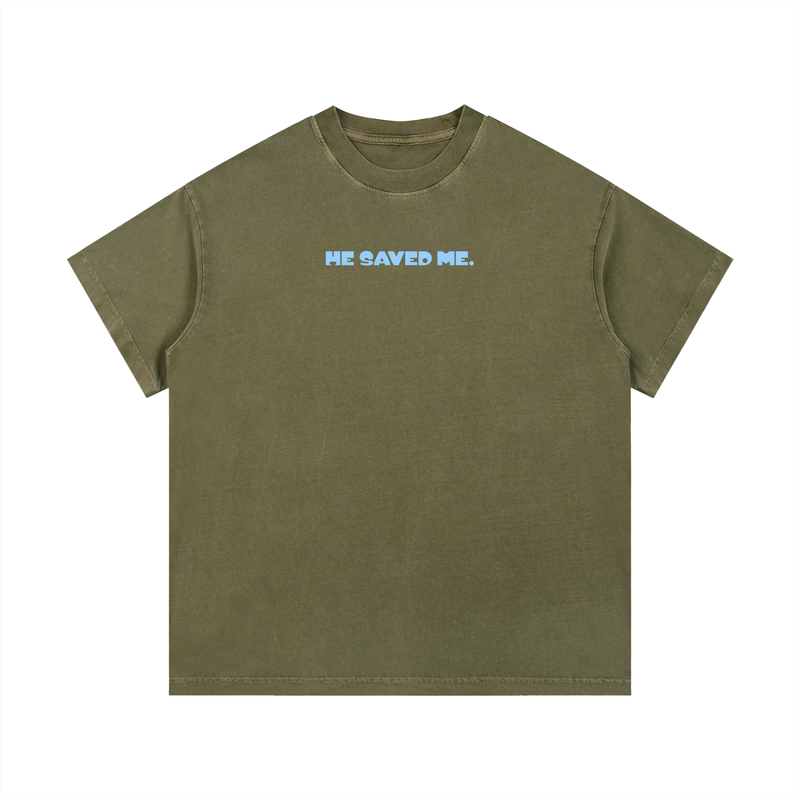 He Saved Me Cotton T-Shirt