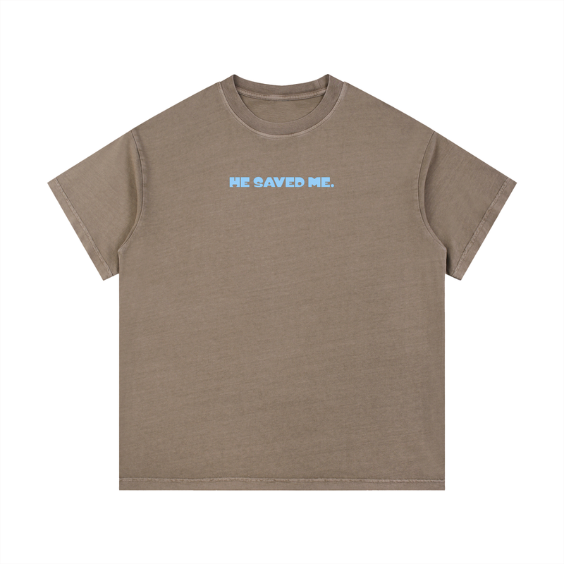 He Saved Me Cotton T-Shirt