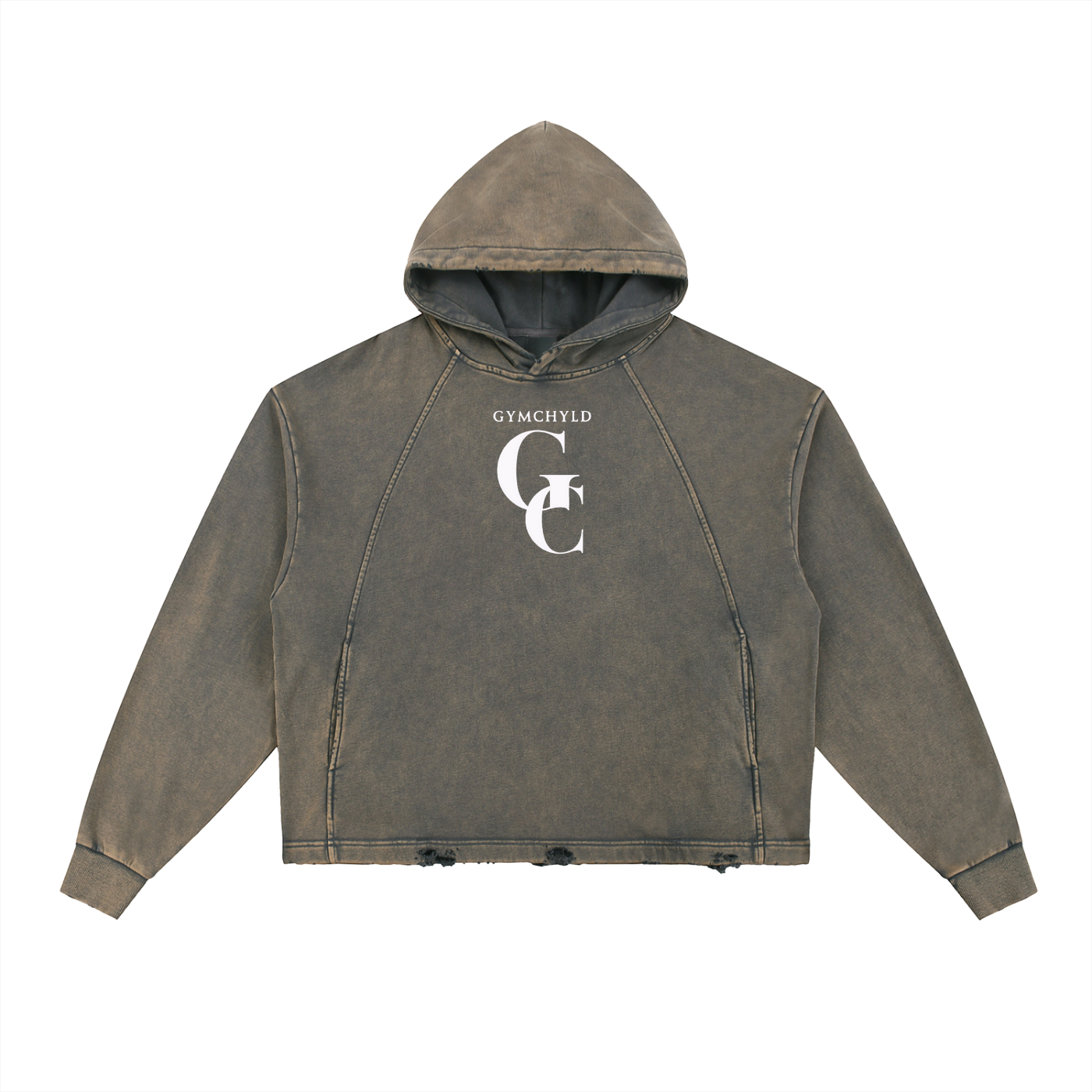 GymChyld "War" Vintage Washed Heavyweight Hoodie