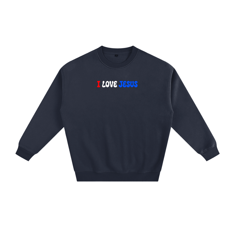 USA I Love Jesus Sweatshirt