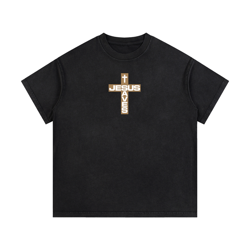 Jesus Saves Cross T-Shirt