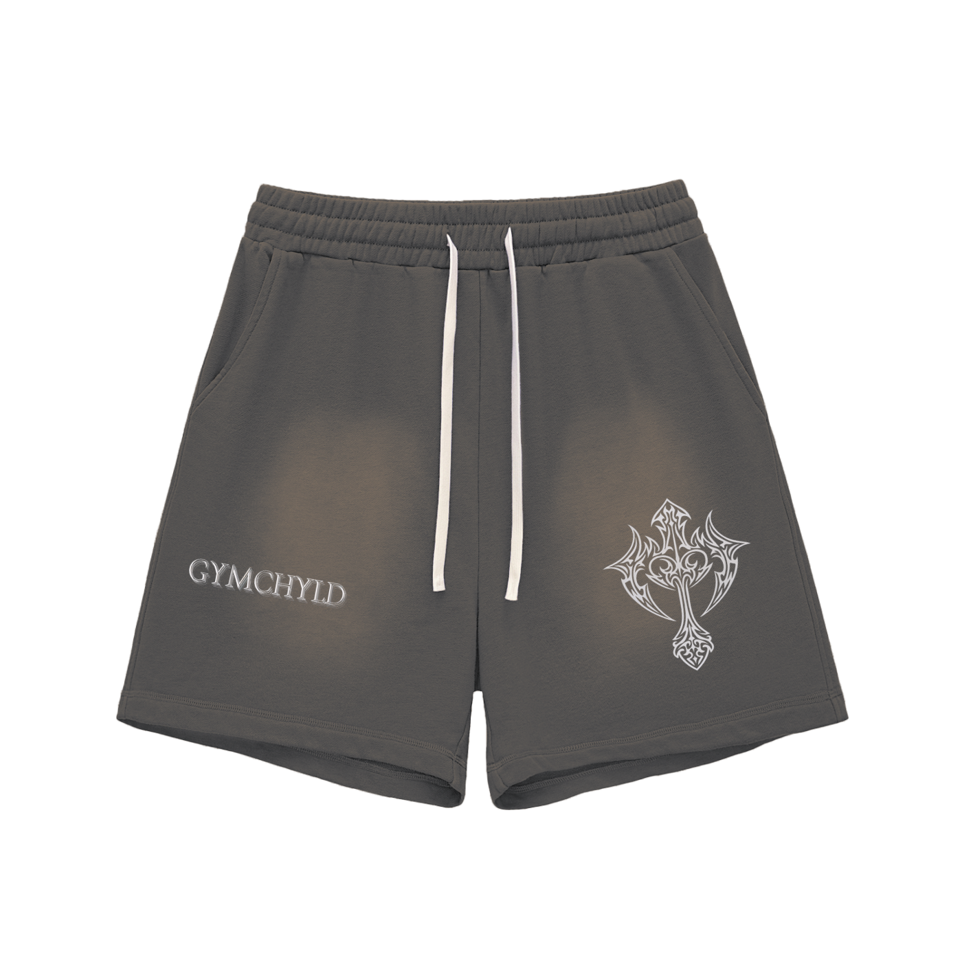 GymChyld "Faith" Cross Gym Shorts