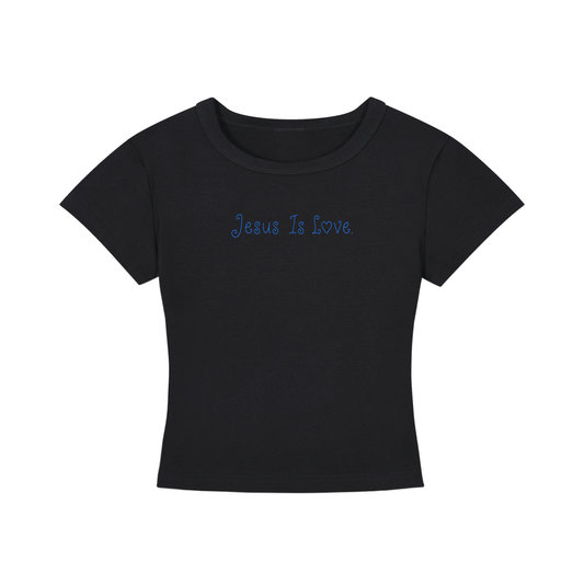 Jesus Is Lord Women's Cropped T-Shirt