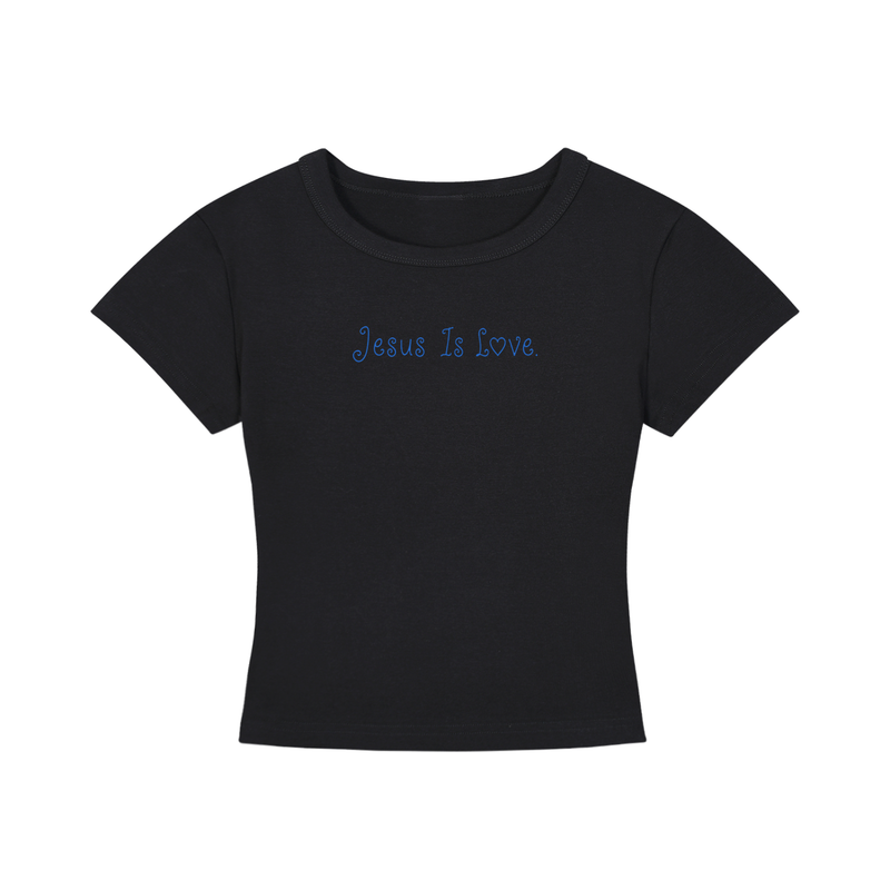Jesus Is Lord Women's Cropped T-Shirt