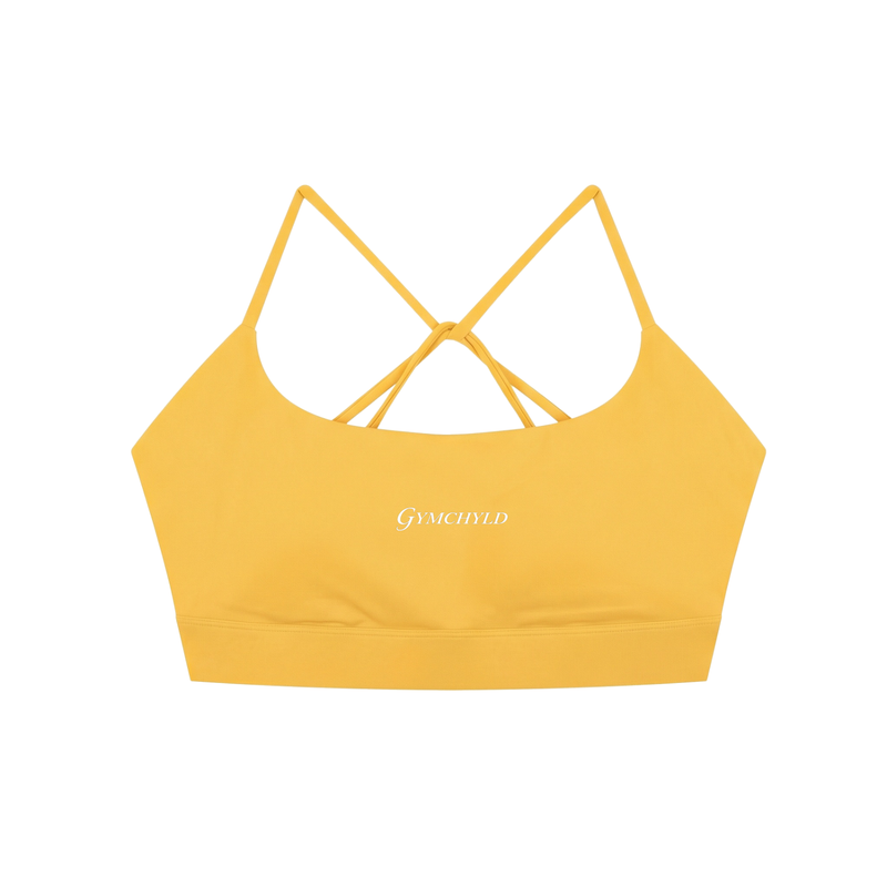 Classic Strappy Criss Cross Yoga Sports Bra