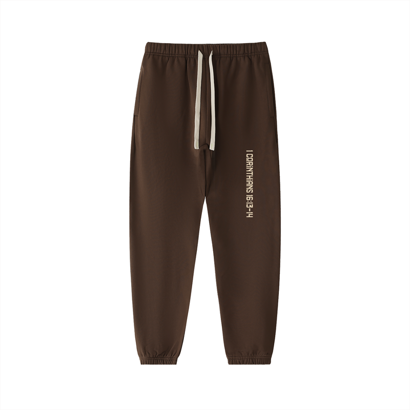 1 Corinthians 16:13-14 Sweatpants
