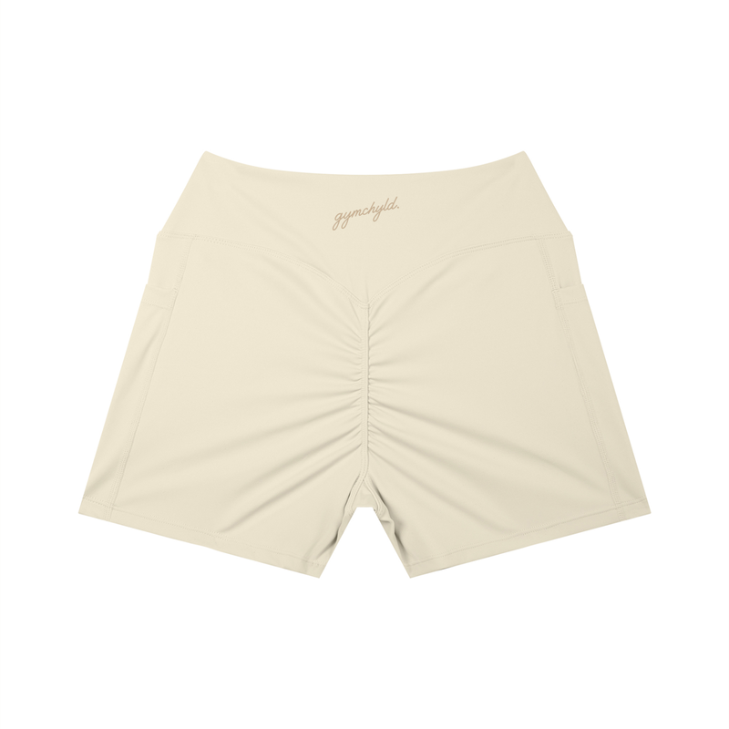 gymchyld. High Rise Pocket Yoga Shorts