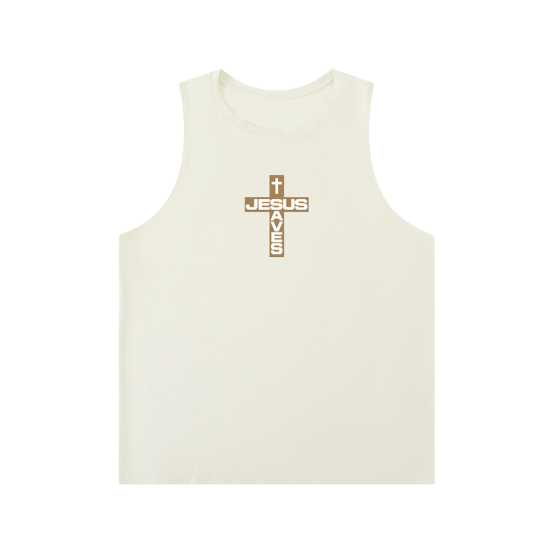 Jesus Saves Cross Tank Top