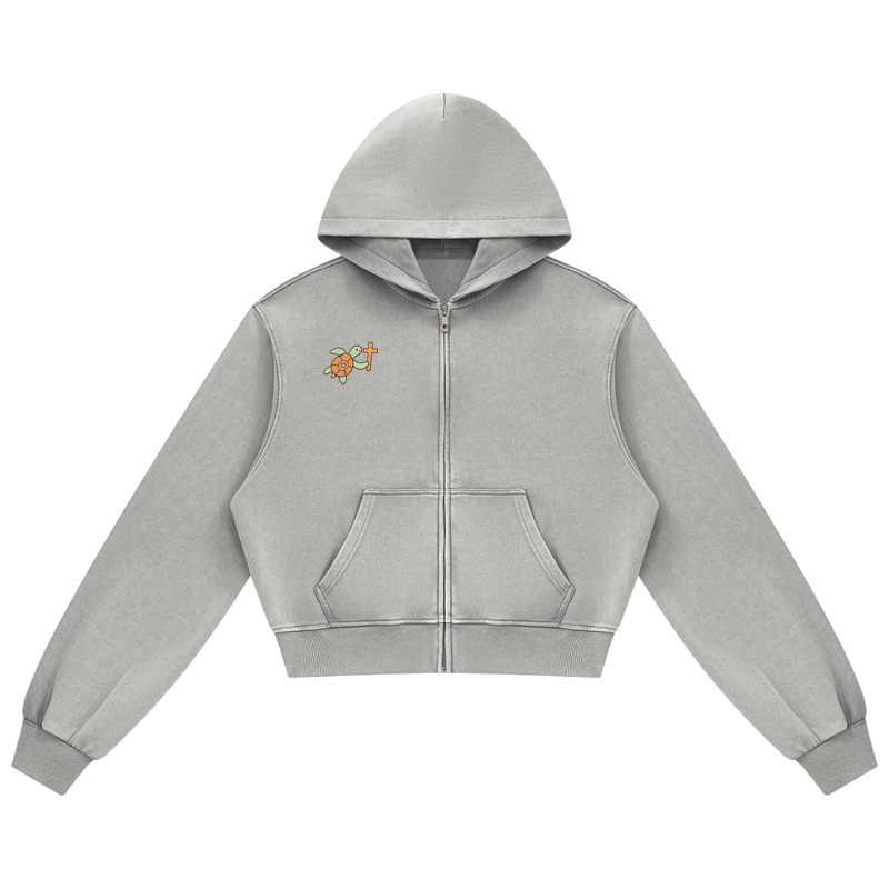 Swim With Faith Full Zip Hoodie (Women)