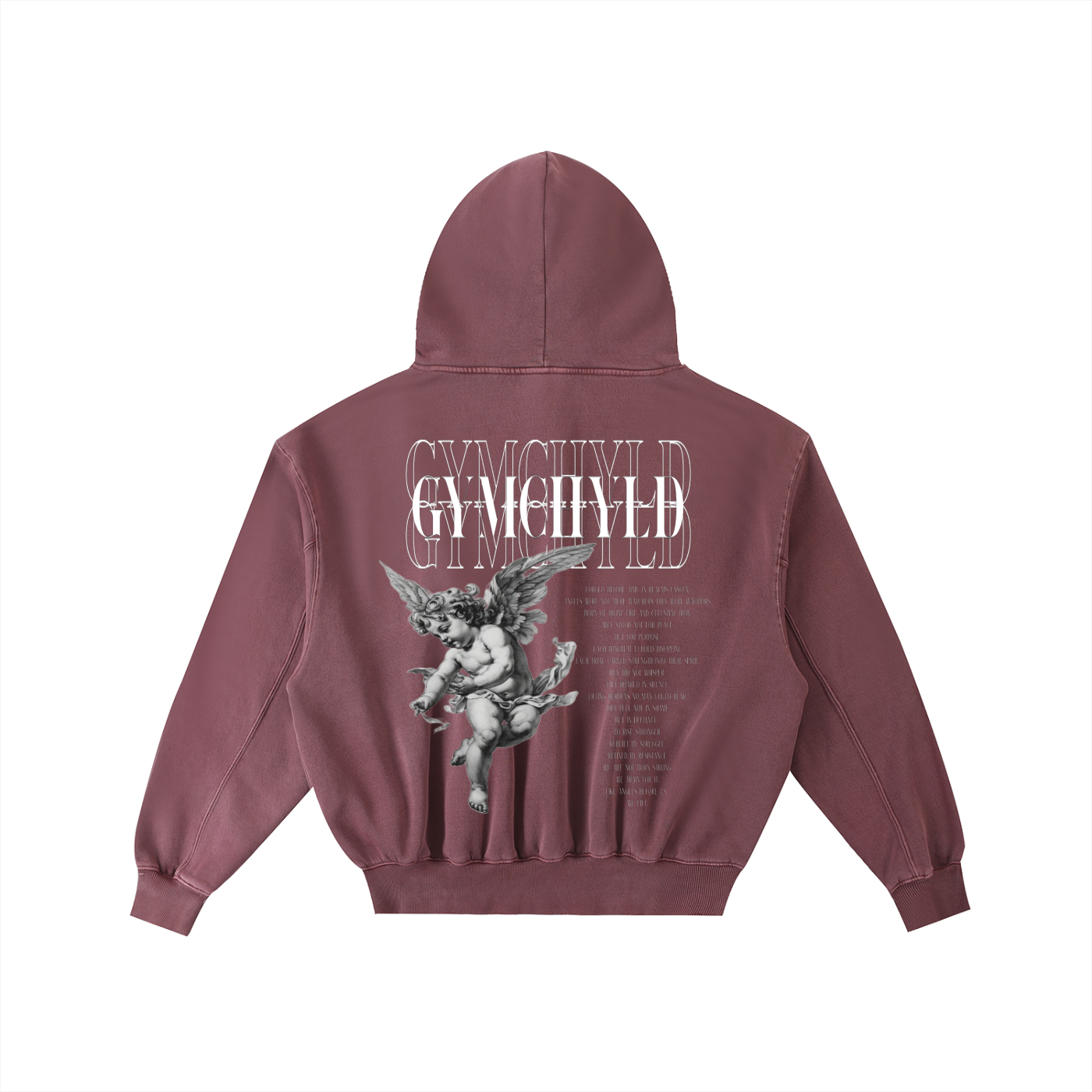 GymChyld "Angel History" Essential Hoodie
