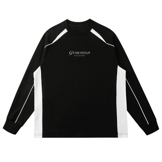 CHYLD DEI Definition Contrast Panel Raglan Sweatshirt
