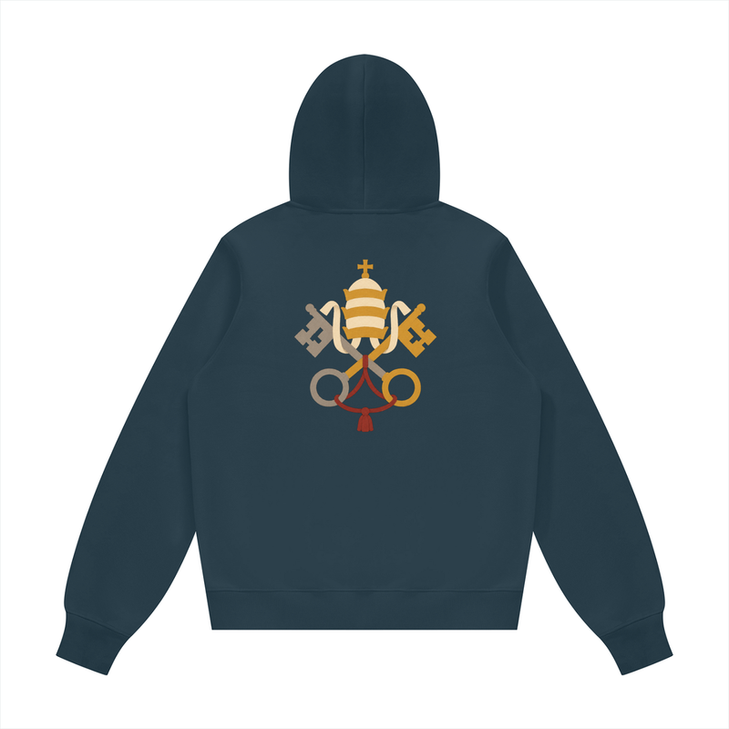 Papal Tiara and Crossed Keys Hoodie