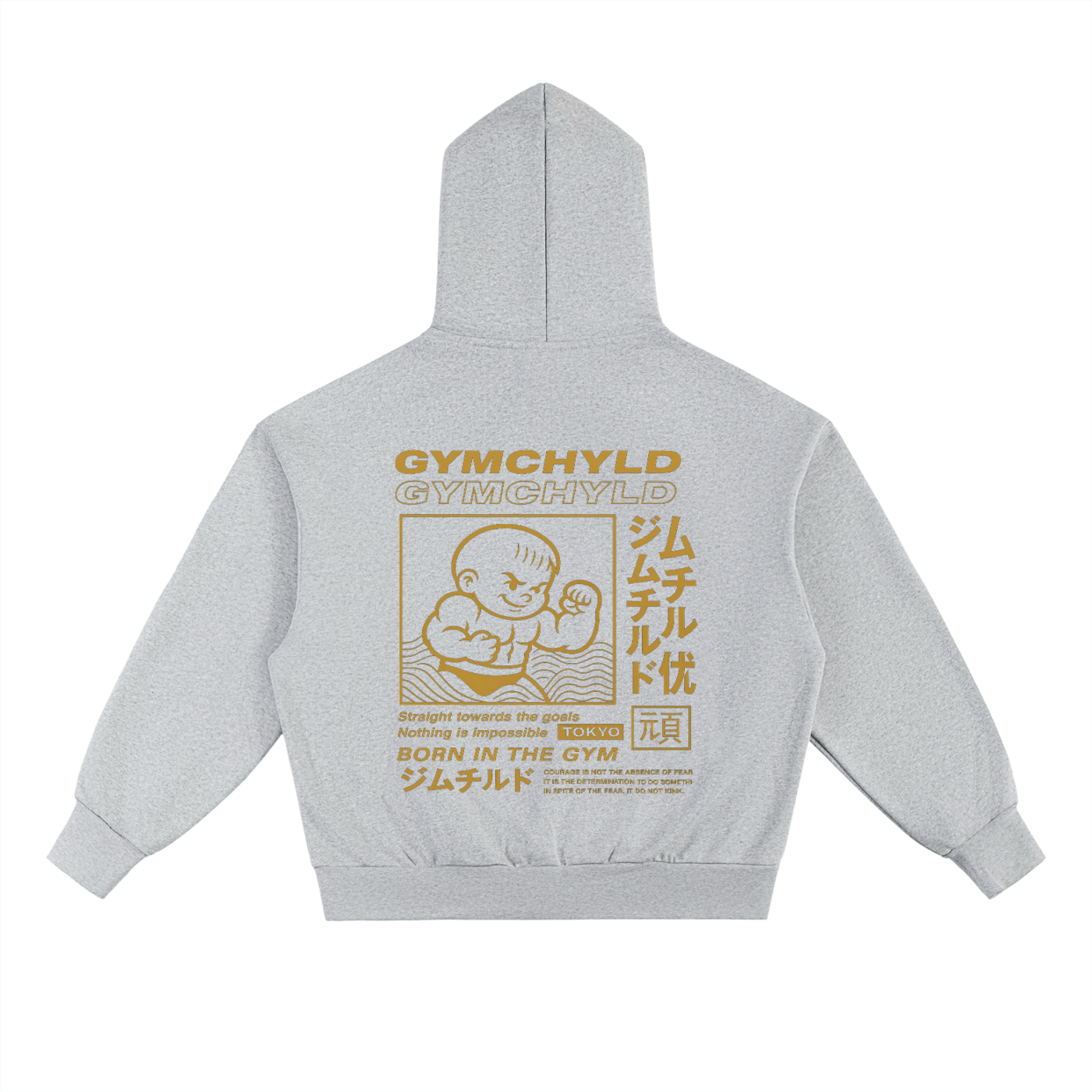 GymChyld "Tokyo Drift" Essential Heavyweight Hoodie