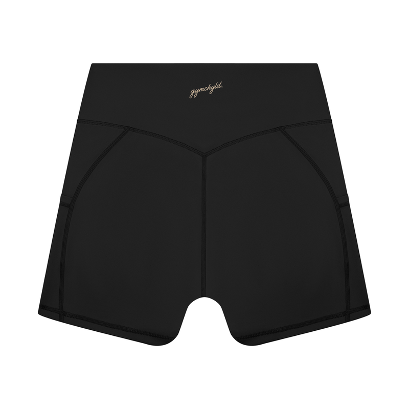 gymchyld. High Rise Pocket Shorts