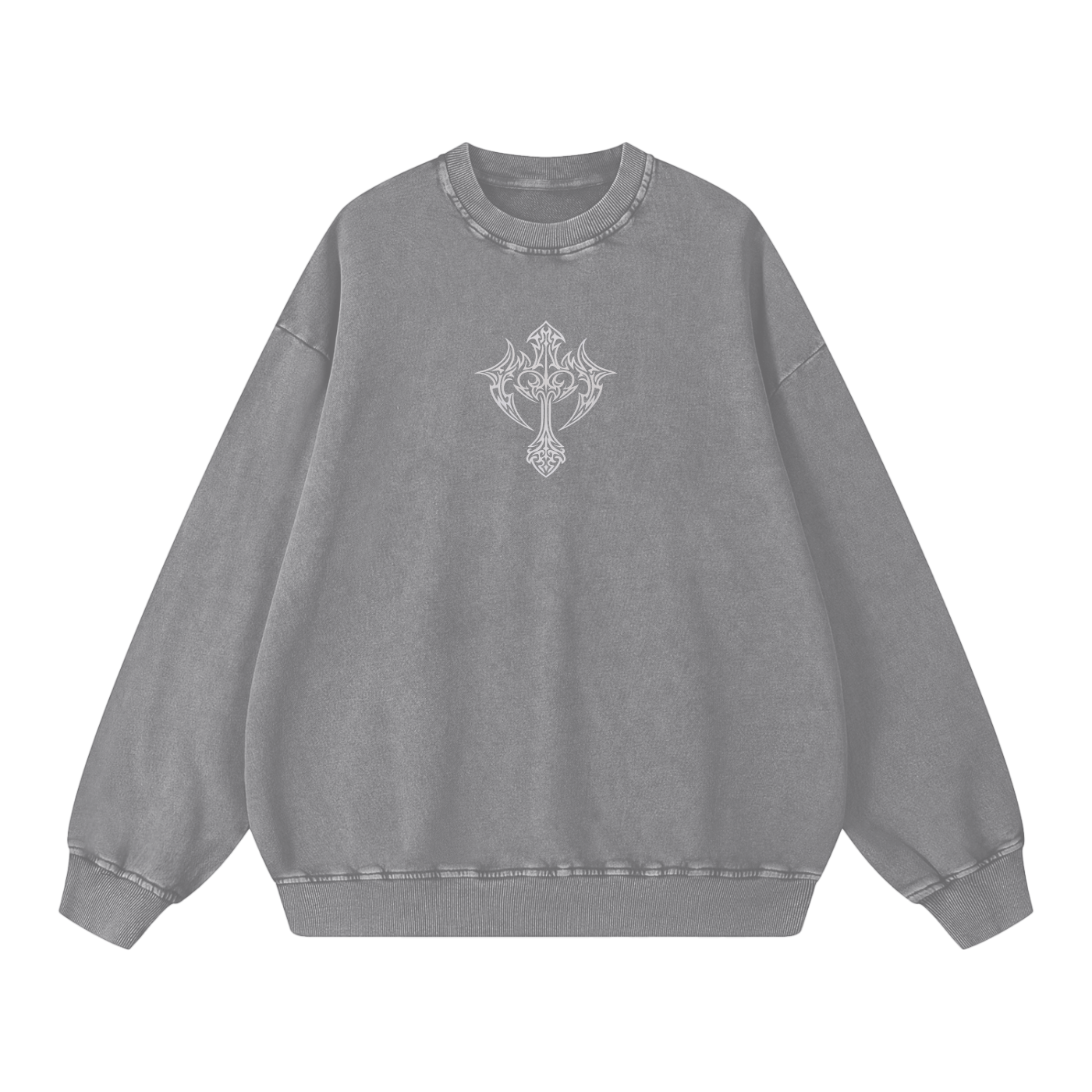 GymChyld "2007" Faith Crewneck Sweatshirt