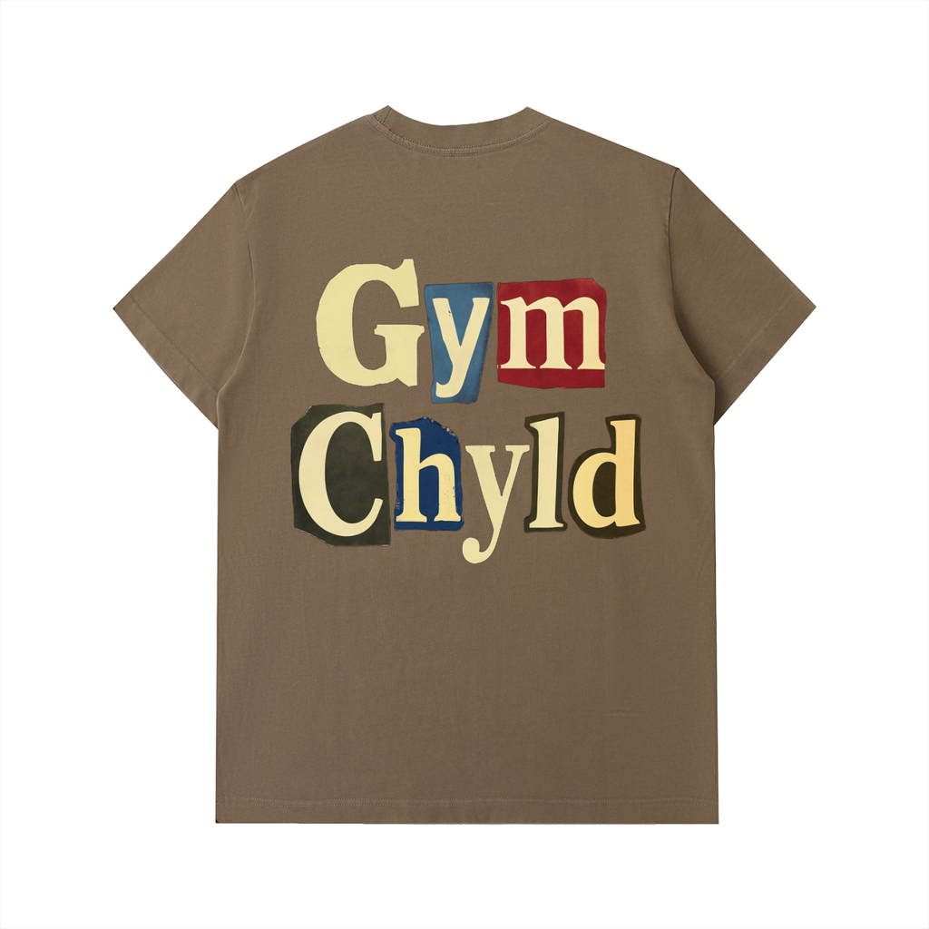 GymChyld Retro Block T-Shirt