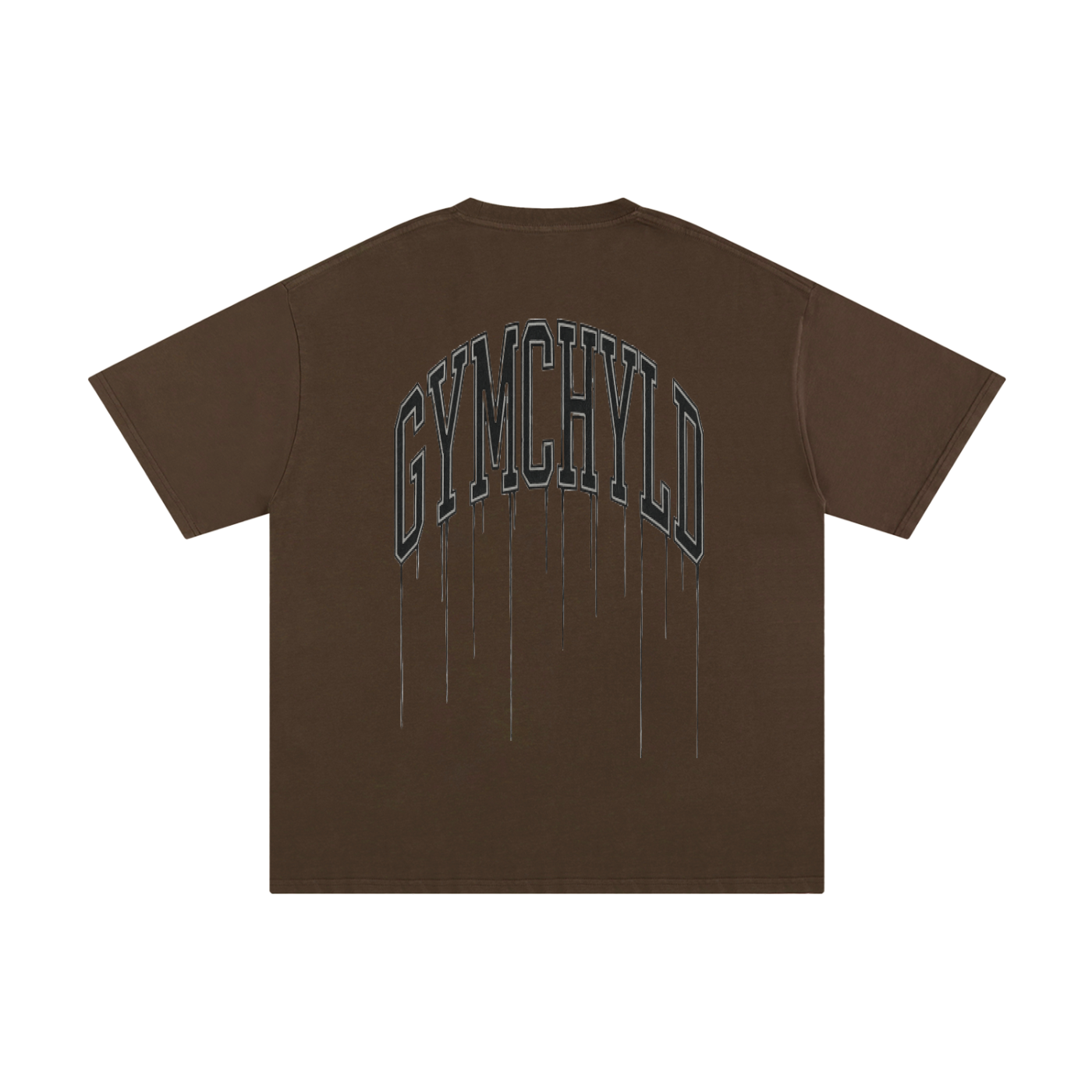 GymChyld Shadow Series T-Shirt Arch Print Back
