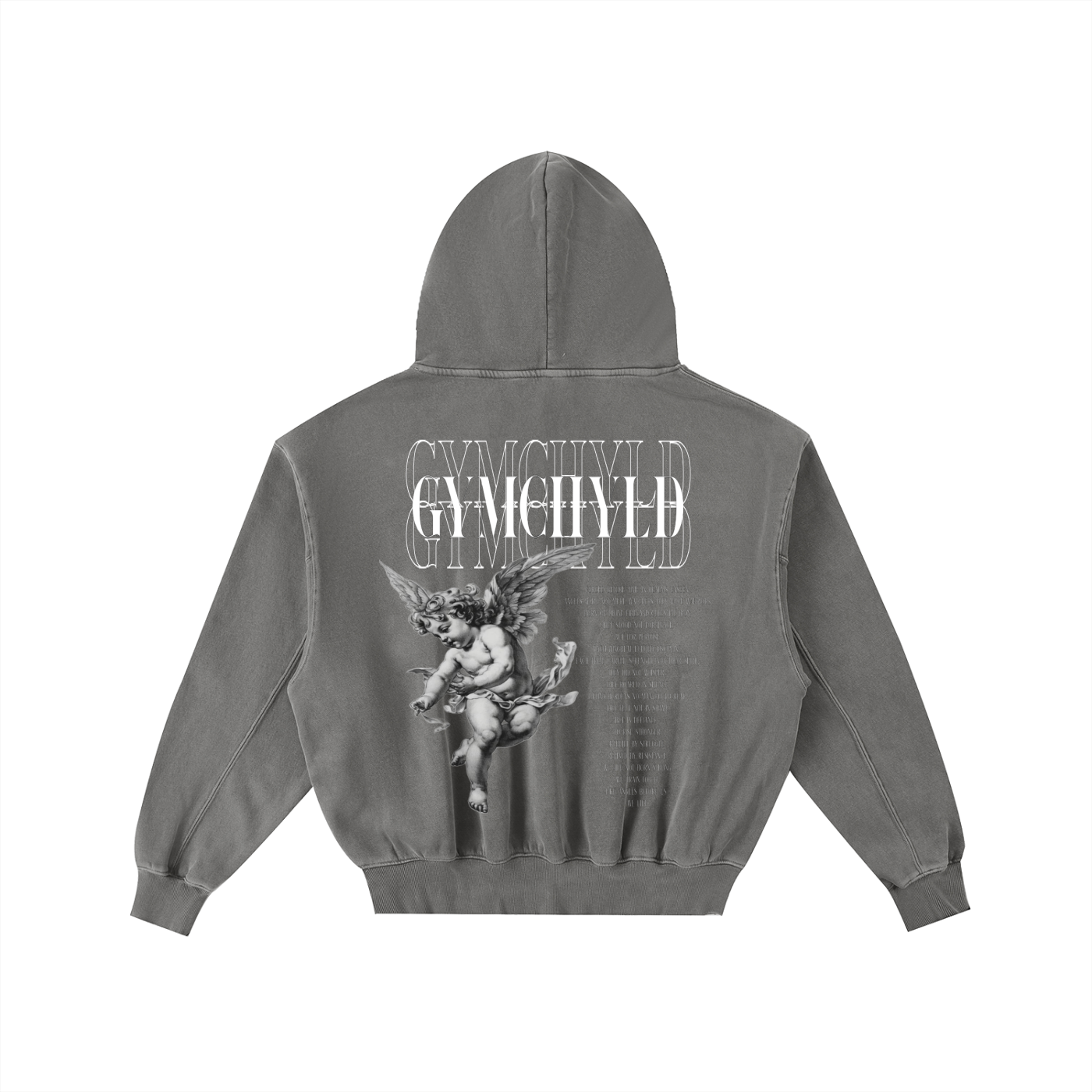 GymChyld "Angel History" Essential Hoodie