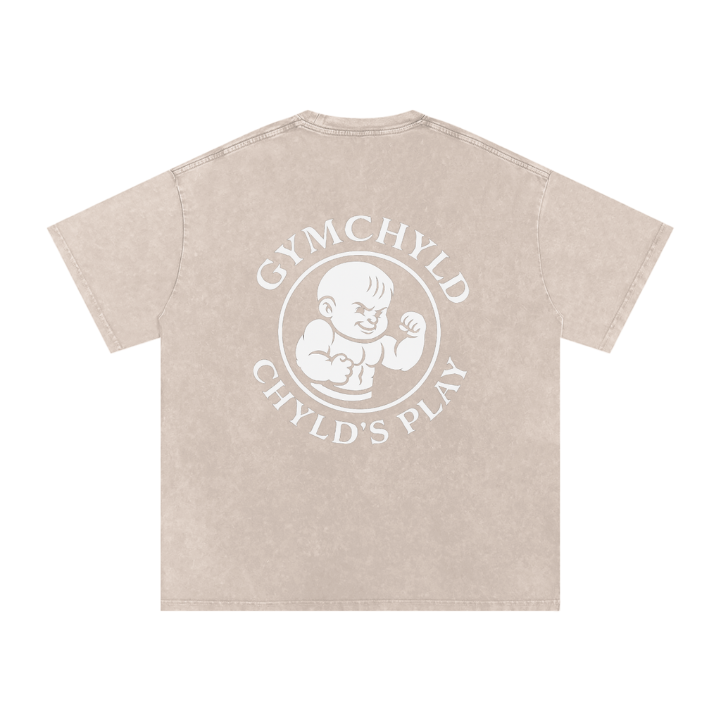 GymChyld "Chyld's Play" Exclusive Oversized Cotton T-Shirt