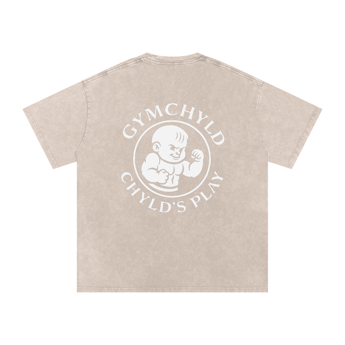 GymChyld "Chyld's Play" Exclusive Oversized Cotton T-Shirt