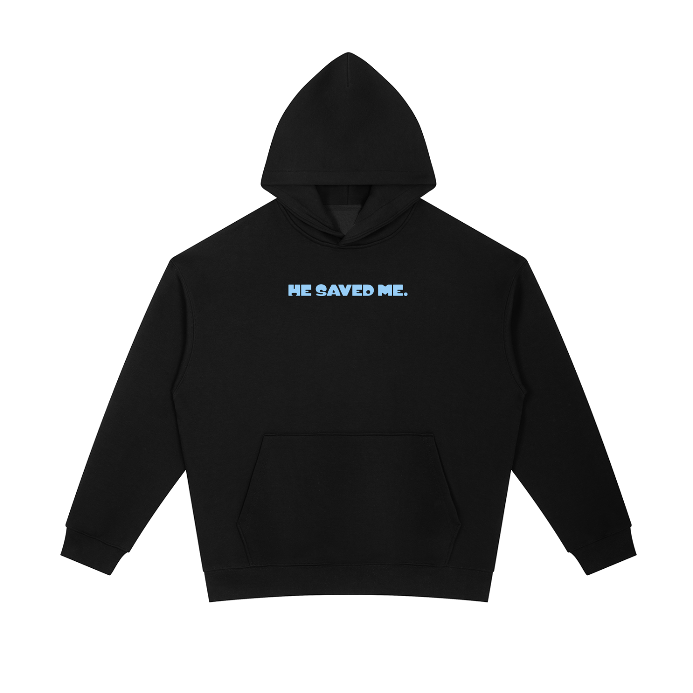 He Saved Me Essential Heavyweight Hoodie