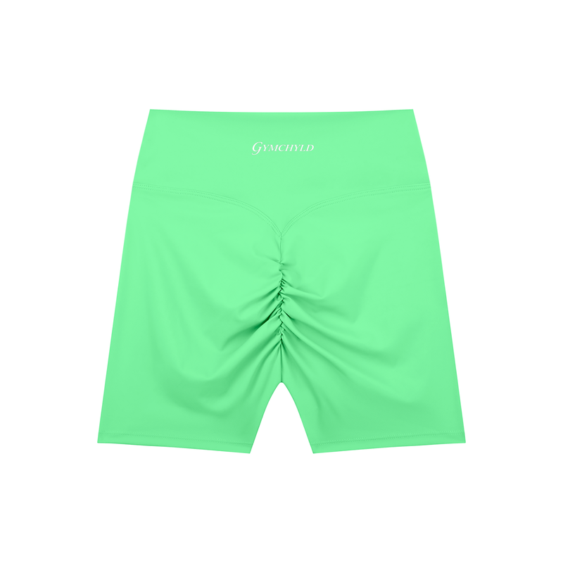 Classic High-Waisted Blend Biker Shorts