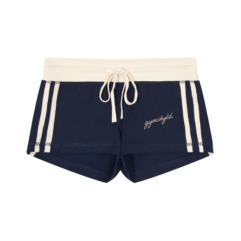 gymchyld. Contrast Stripe Track Shorts