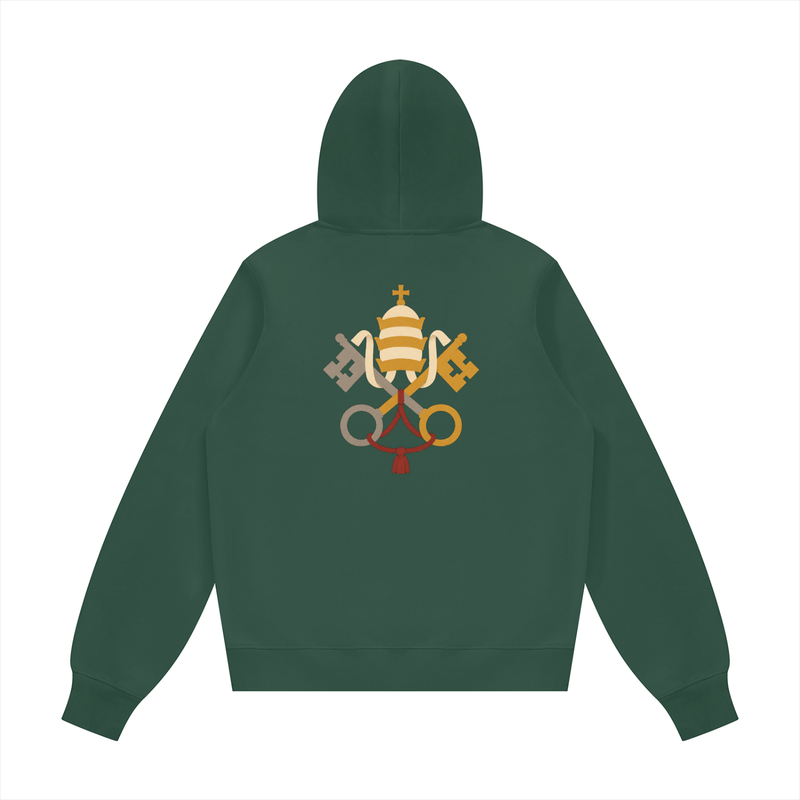 Papal Tiara and Crossed Keys Hoodie