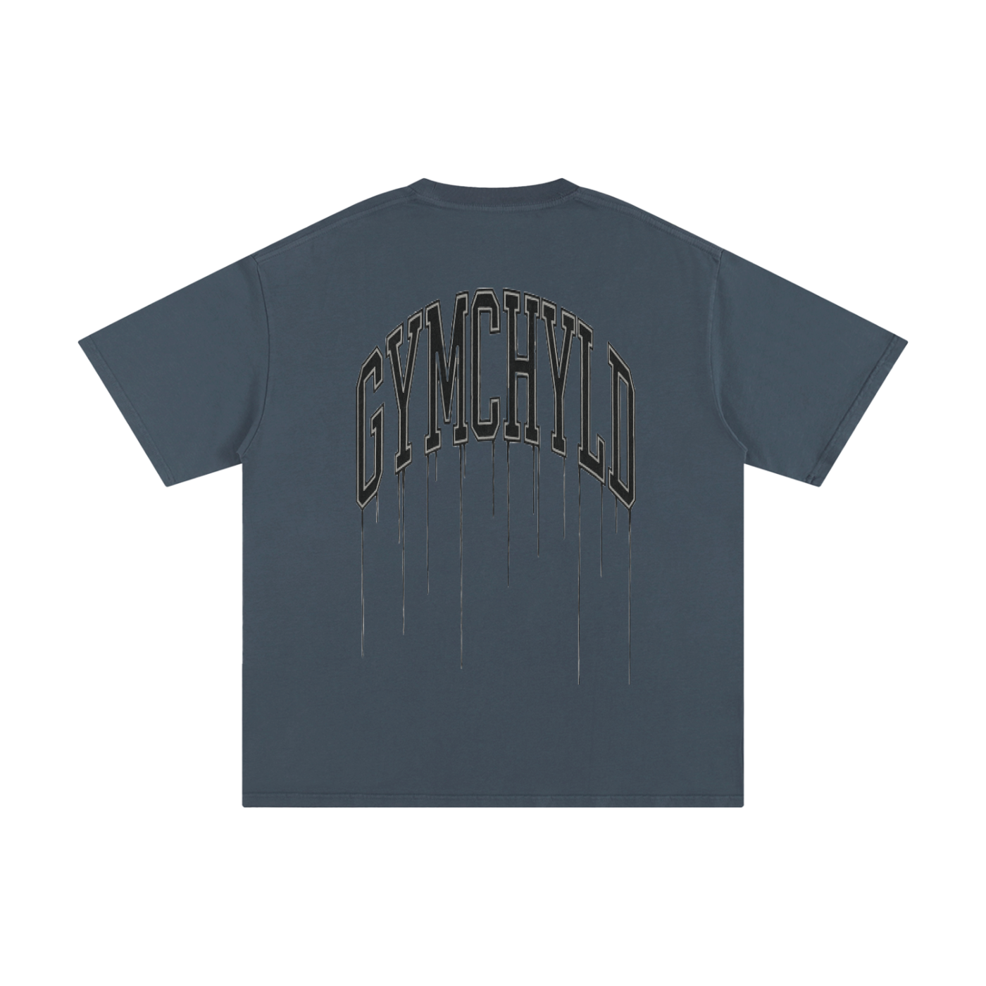 GymChyld Shadow Series T-Shirt Arch Print Back