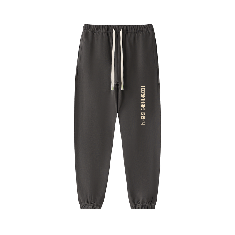 1 Corinthians 16:13-14 Sweatpants