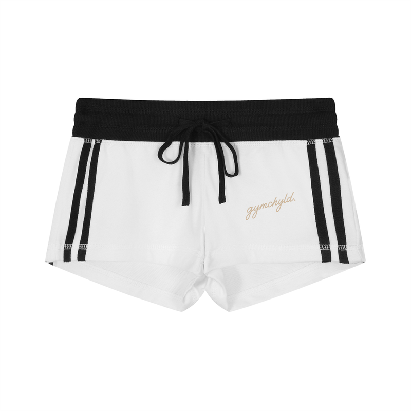 gymchyld. Contrast Stripe Track Shorts