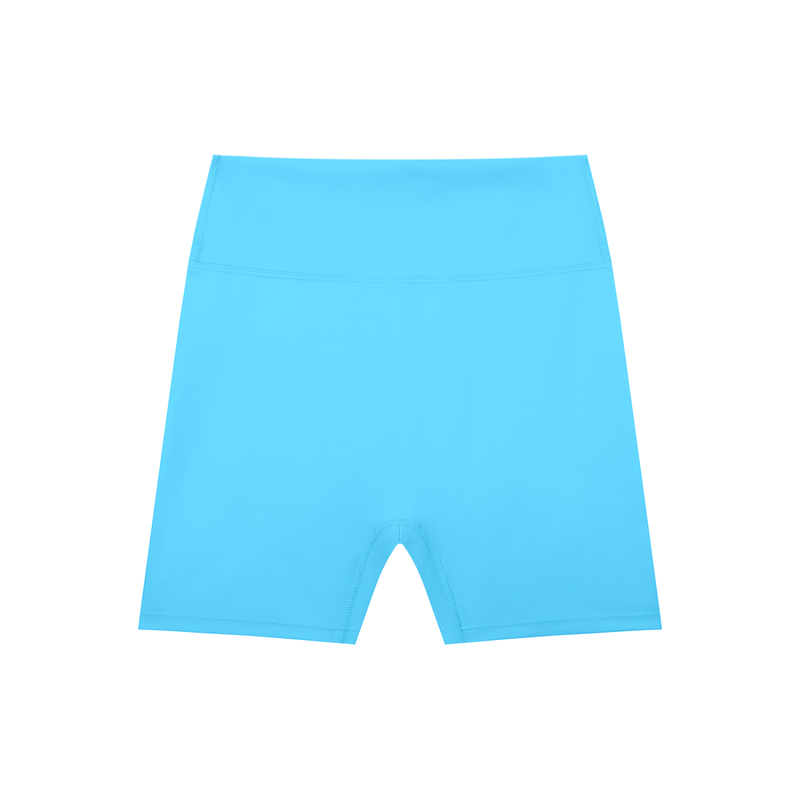Classic High-Waisted Blend Biker Shorts