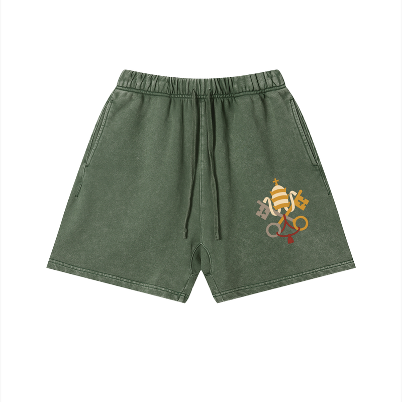 Papal Tiara and Crossed Keys Shorts