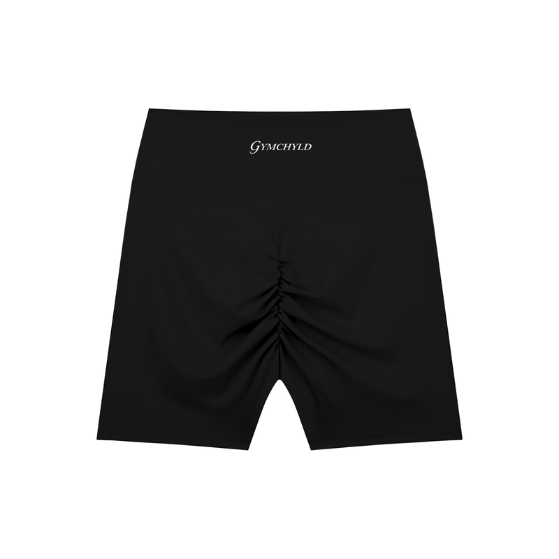 Classic High-Waisted Blend Biker Shorts