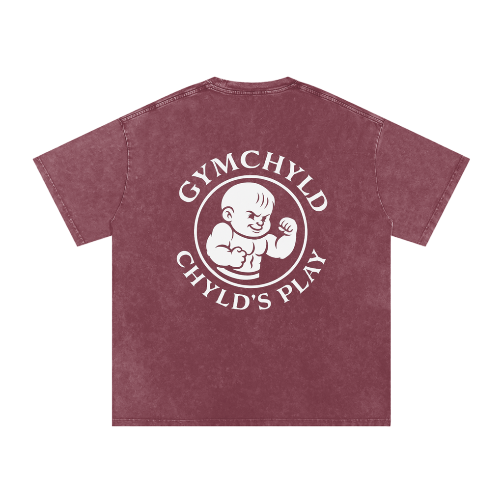GymChyld "Chyld's Play" Exclusive Oversized Cotton T-Shirt