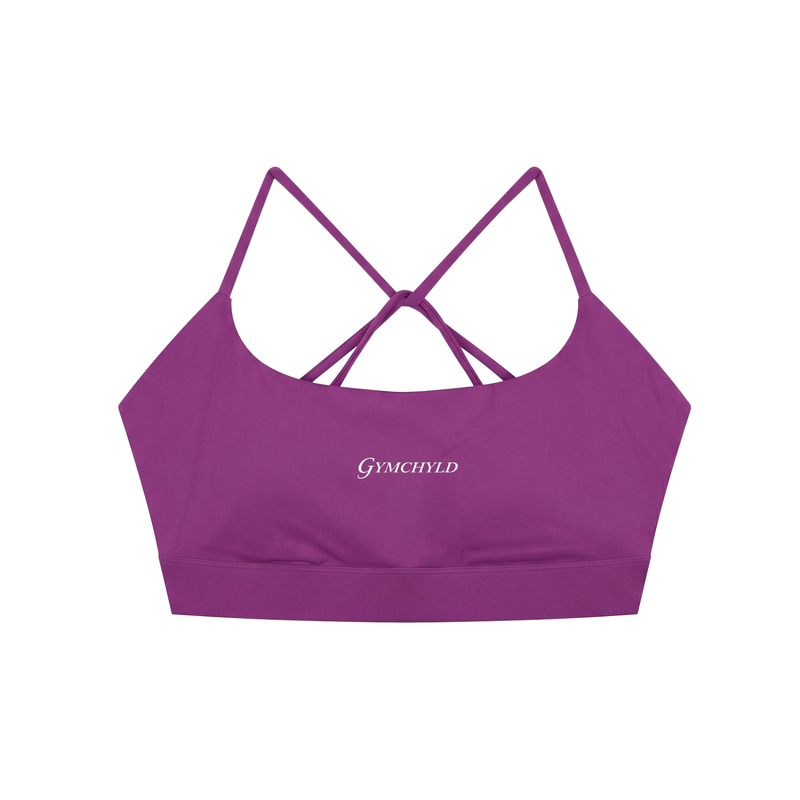 Classic Strappy Criss Cross Yoga Sports Bra