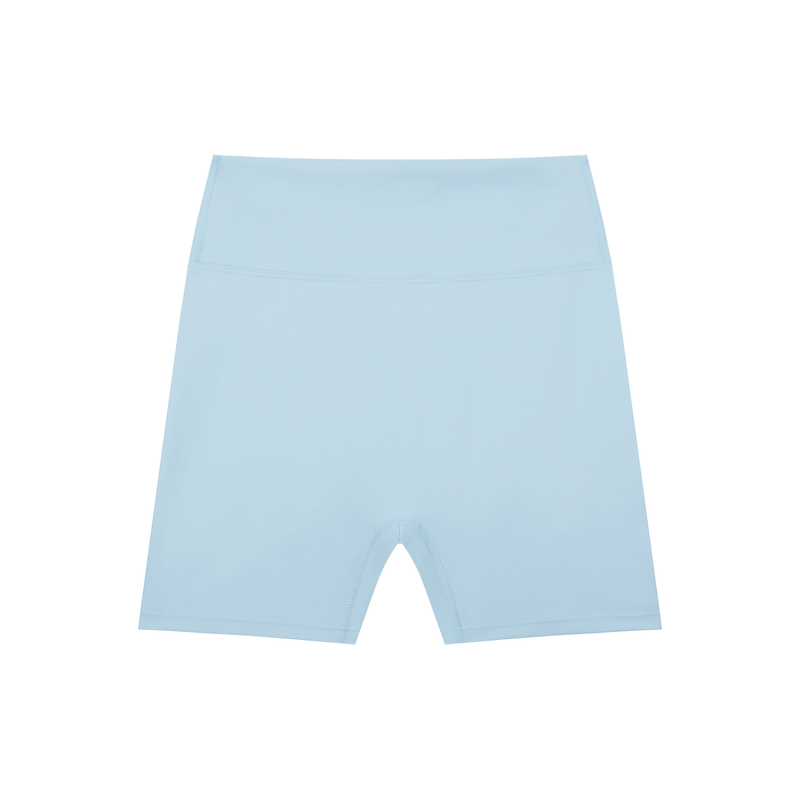 Classic High-Waisted Blend Biker Shorts