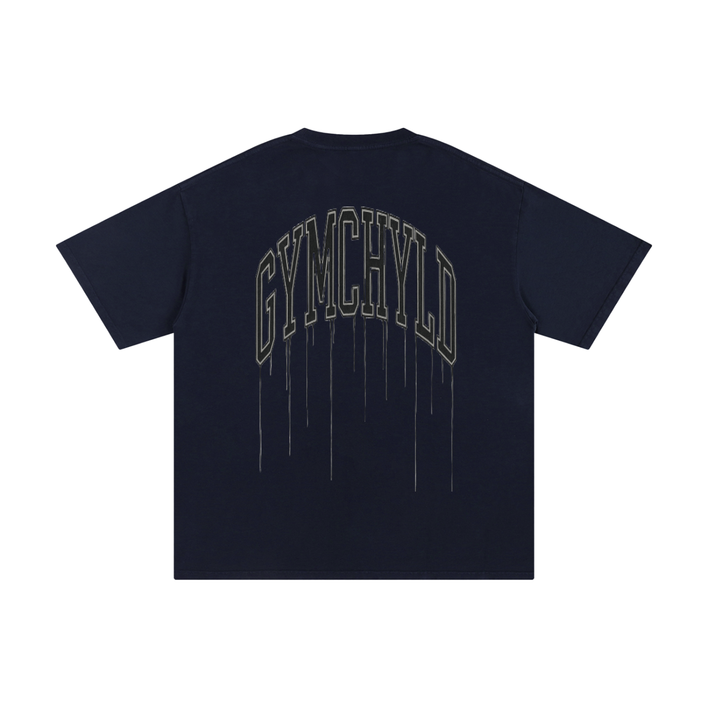 GymChyld Shadow Series T-Shirt Arch Print Back