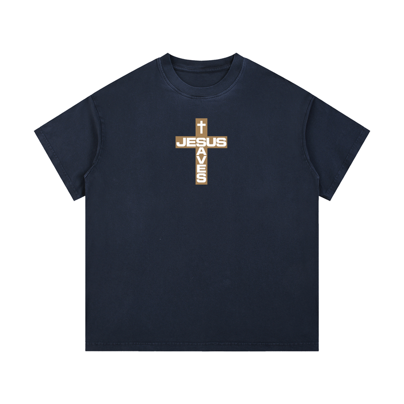 Jesus Saves Cross T-Shirt