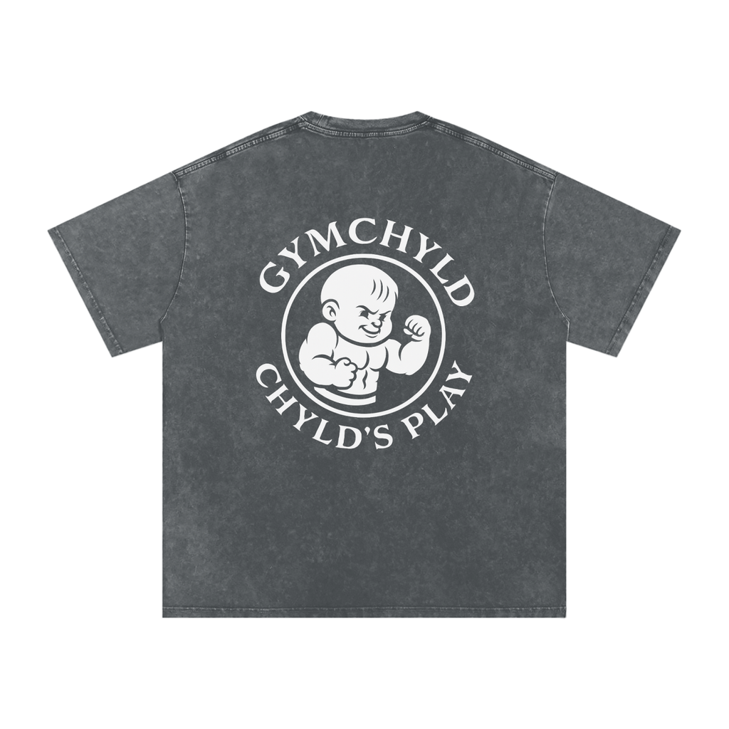 GymChyld "Chyld's Play" Exclusive Oversized Cotton T-Shirt