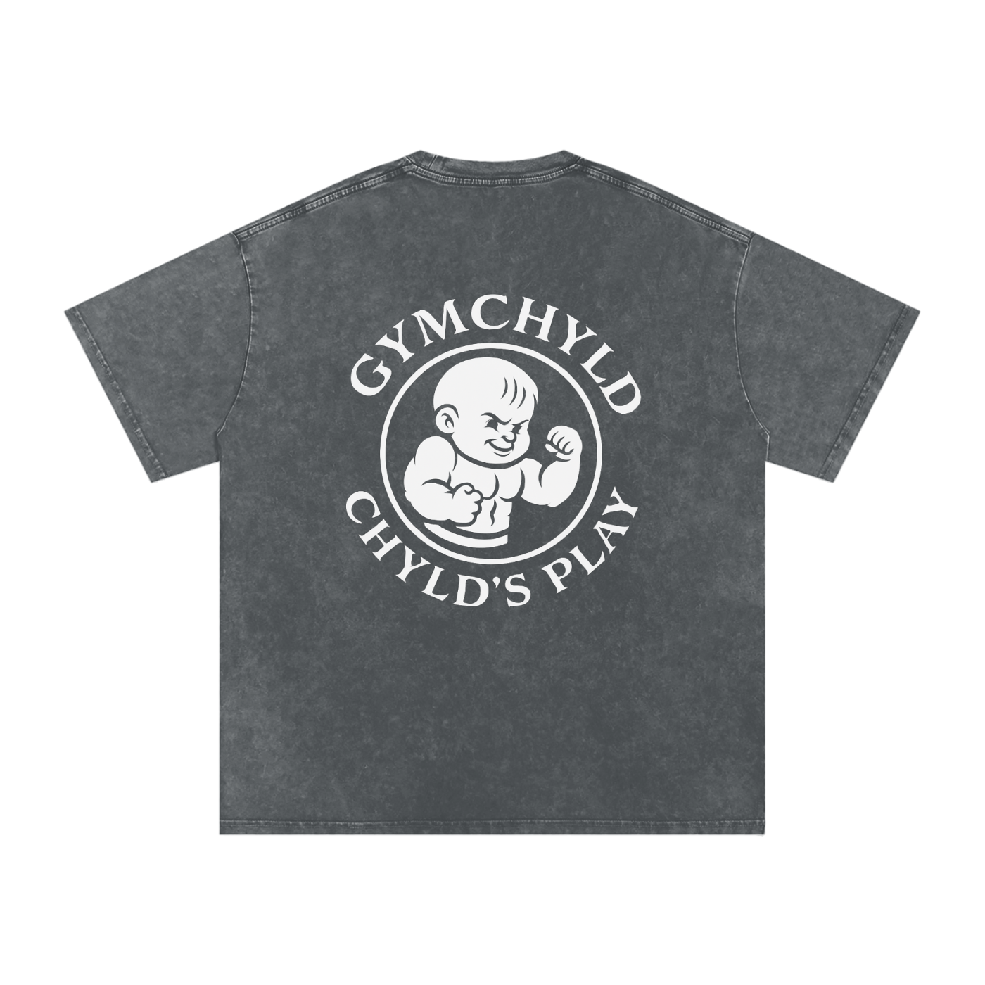 GymChyld "Chyld's Play" Exclusive Oversized Cotton T-Shirt